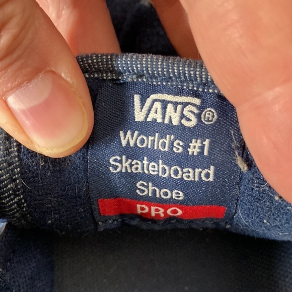 Vans Men's Shoes "Chukka Low Pro''--(Denim)-- Dress Blues/Class Size 6.5 - Picture 6 of 7